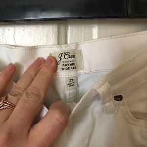 Jcrew Raymor Wide Leg Jeans